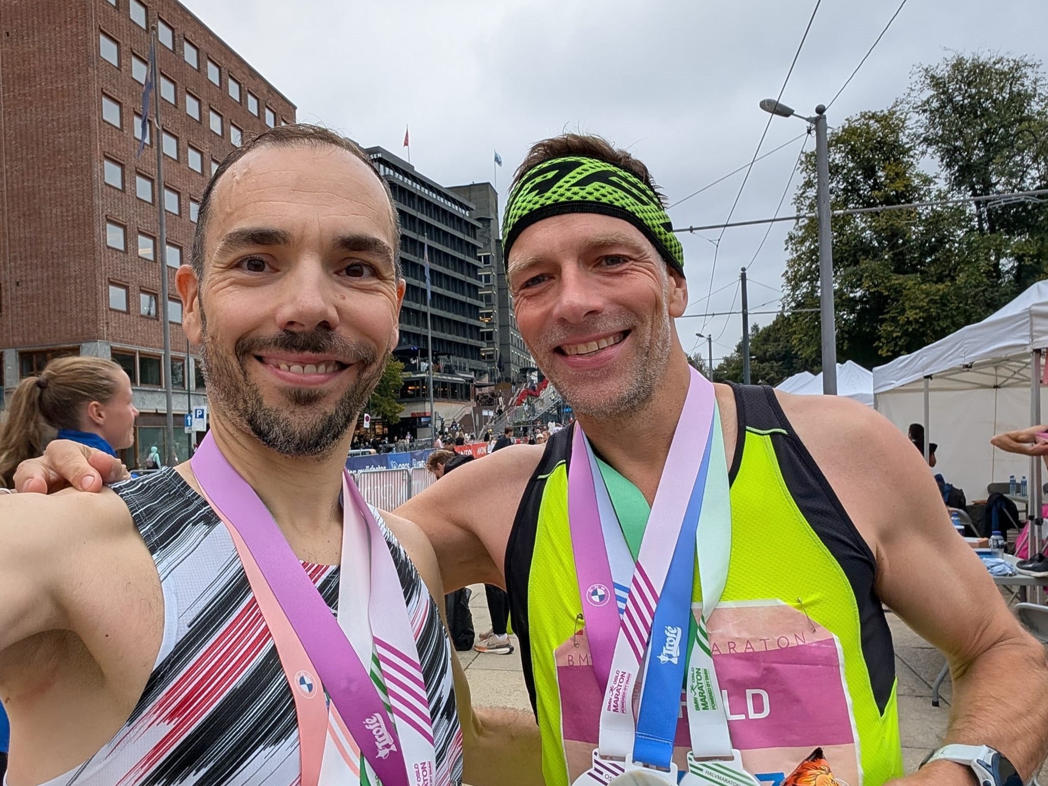 2. plass til Harald Bjerke på trippelen, 7. plass til Ida Slorafoss på Maraton i Oslo Maraton
